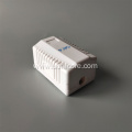 Shielded CAT6 single port keystone surface mount box